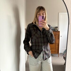 United By Blue Multicolor Plaid Shacket